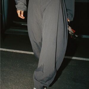 Joah Brown Slate Gray Jumpsuit